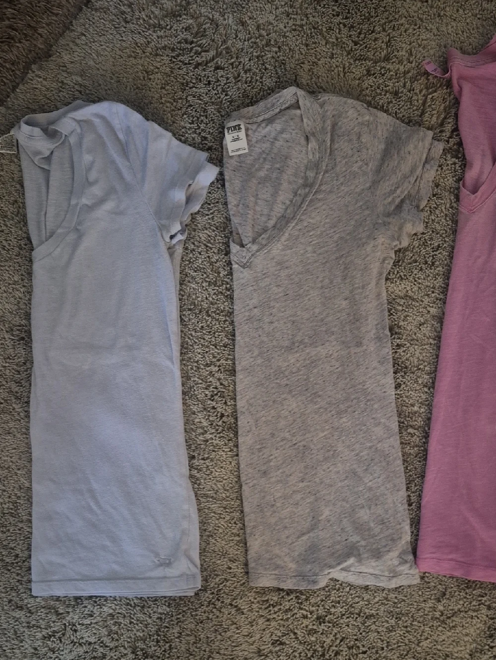 Victoria's Secret Pink, Light Gray, Lavendr, Peach Tank Tops - 4 Pack - Picture 6 of 8
